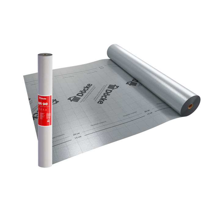Пароизоляционная пленка c теплоотражающим слоем Docke BR 90